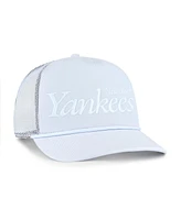 '47 Brand Men's Light Blue New York Yankees Foundation Script Hitch Adjustable Trucker Hat