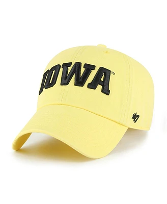 '47 Brand Men's Gold Iowa Hawkeyes Clean Up Adjustable Hat