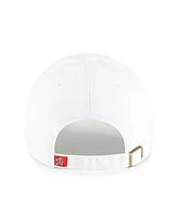 '47 Brand Men's White Maryland Terrapins Clean Up Adjustable Hat