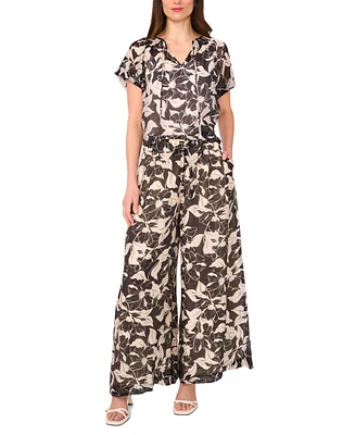 Vince Camuto Women's Shirred-Neck Peasant Blouse