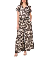 Vince Camuto Women's Shirred-Neck Peasant Blouse