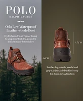 Polo Ralph Lauren Men's Oslo Low Waterproof Leather & Suede Boot