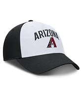 Nike Men's White/Black Arizona Diamondbacks Club Performance Adjustable Hat