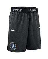 Nike Men's Black Philadelphia Phillies Authentic Collection City Connect Performance Knit Shorts