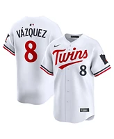 Nike Men's Christian Vazquez White Minnesota Twins Home Limited Jersey