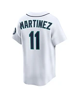 Nike Men's Edgar Martinez White Seattle Mariners Throwback Cooperstown Collection Limited Jersey