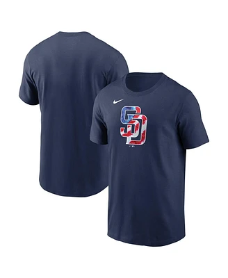 Nike Men's Navy San Diego Padres Americana T-Shirt