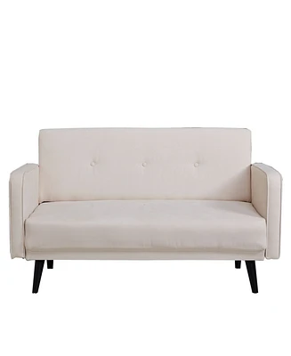 Gold Sparrow 54" Polyester Jackie Loveseat, Created for Macy's