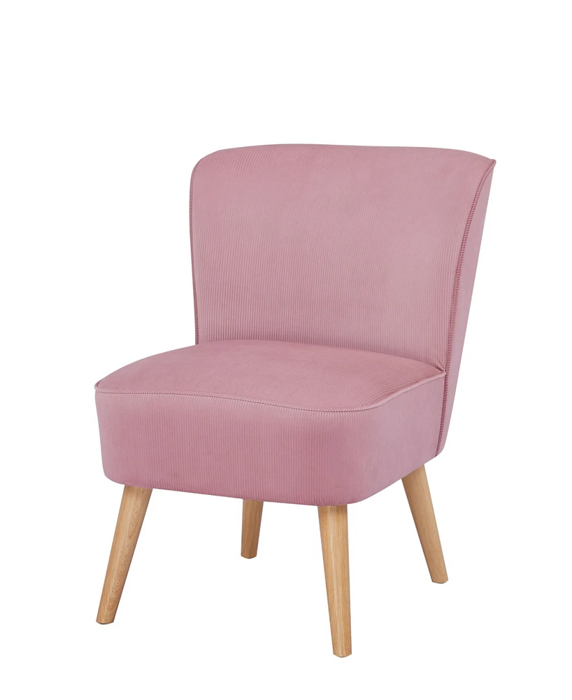 Gold Sparrow 21.75" Polyester Finch Accent Chair, Created for Macy's