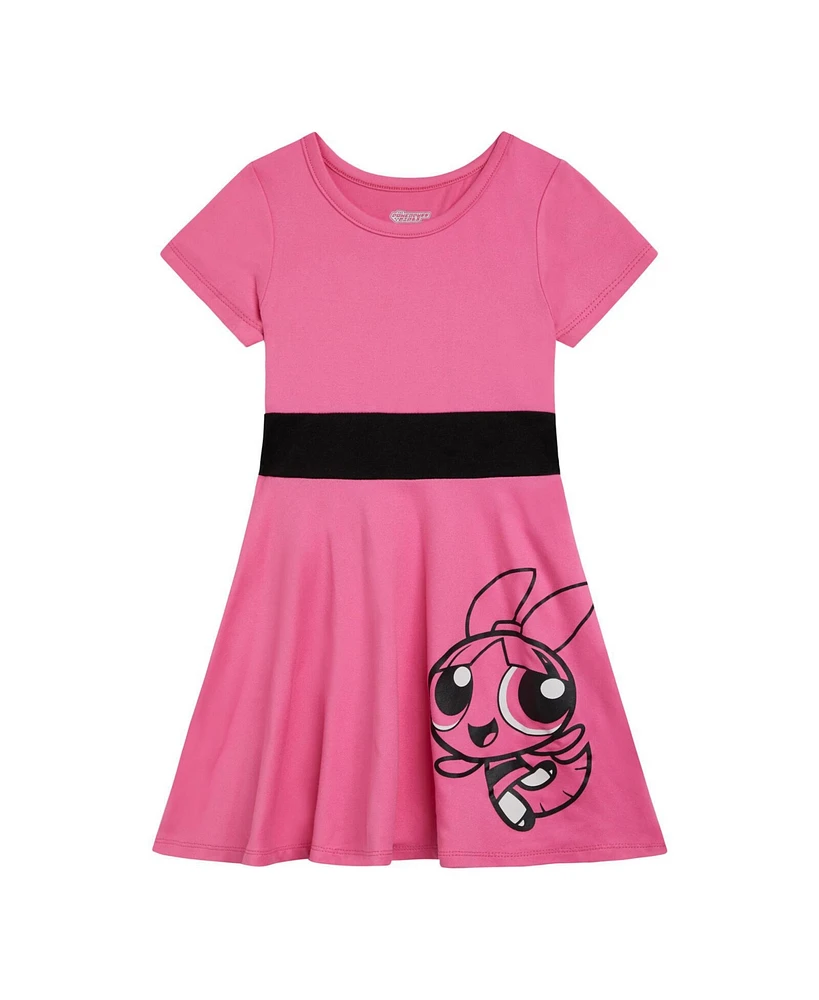 Powerpuff Girls Girls Powerpuff Blossom Cosplay Dress