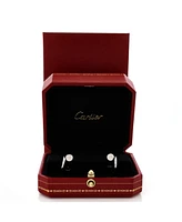 Pre-Owned Cartier Small Juste un Clou Hoop Earrings 18K White Gold