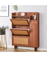 Modern Minimalist Shoe Cabinet (37.4")