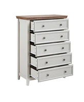 Modern 5-Drawer Dresser: Storage and Style