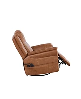 Okra Motor Rocking and 240 Degree Swivel Single Sofa Seat recliner Chair Infinite Position