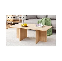 Wood Coffee Table for Living Rooms and Bedrooms
