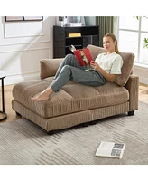 Sleeper Sofa Couch Bed,Oversized Chaise Lounge Chair Cozy Cloud Couch