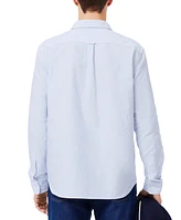 Lacoste Men's Cotton Oxford Raye Button Down Shirt - EZP