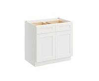 Casainc W36" X H34.5" D24" Ready to Assemble Floor Base Kitchen Cabinet