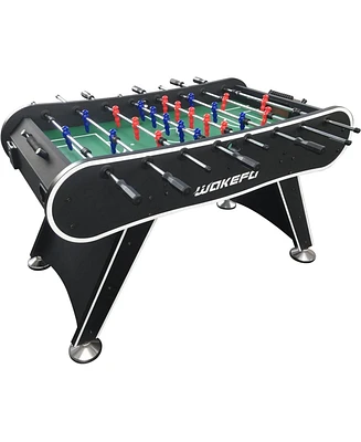 Foosball Table Soccer Arcade Games: Foosball Tables Adult Size for Home, Game Room, Bar
