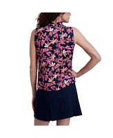 Stella Parker Women's Sleeveless Ruched Front Pullover