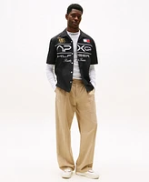 Tommy Hilfiger x Apxgp Collection Men's Satin Racing Shirt