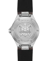 Certina Men's Swiss Ds-7 Brown Leather Strap Watch 39mm
