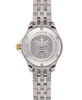 Certina Women's Swiss Ds Action Diamond Accent Two-Tone Titanium Bracelet Watch 34mm