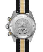 Certina Men's Swiss Automatic Chronograph Ds Action Multicolor Nylon Strap Watch 45mm