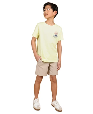 Brooks Brothers Big Boys Sun's Out Graphic T-Shirt