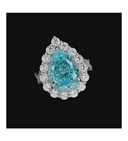 Anna Zuckerman Gia Pear Shaped Cocktail Ring