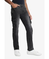 Xray Men's Slim Fit Stretch Cargo Jeans