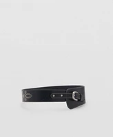 Mango Women's Buckle Sash Belt