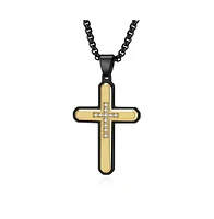 Anna Zuckerman Davant Gold Cross Necklace