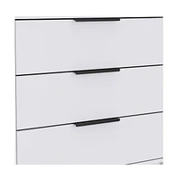Three Drawer Dresser for Bedroom Organization and Home Storage