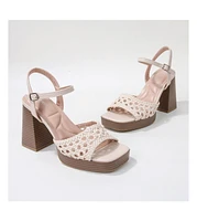 Hudson Woven Platform Sandal