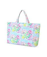 Evelyn & Kate Floral Quilted Tote