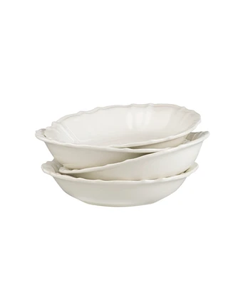Euro Ceramica Chloe All-Purpose Bowls, Set of 4