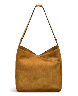 Radley London Alpha Road Suede Small Zip Top Shoulder Bag