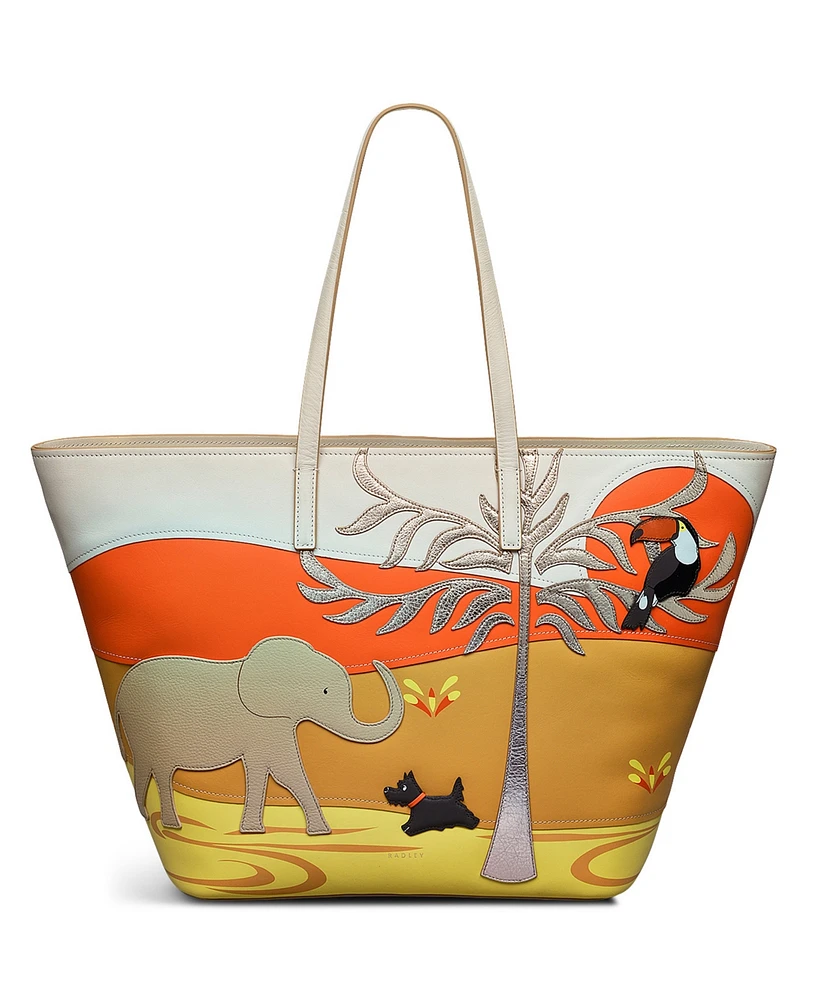 Radley London On Safari X-Large Open Top Tote Bag