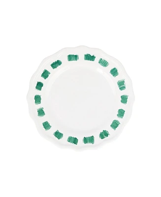 Vietri Lisbon Stitch Cocktail Plate