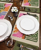 CounterArt Matisse Garden Premier Fabric Placemats, Set of 4