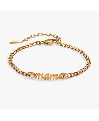 Mama Curb Chain Bracelet