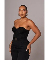Jluxlabel Women's Sweetheart Aroma Jumpsuit