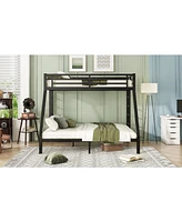 Twin Xl over Queen Metal Bunk Bed: Space-Saving, Noise-Reduced