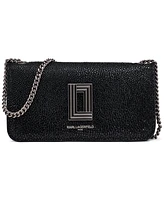 Karl Lagerfeld Paris Kosette Patent Shoulder