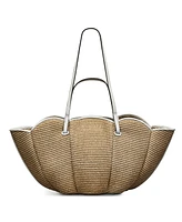 Radley London The Lily Raffia Large Open Top Tote Bag