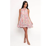 Petal and Pup Women's Bellamy Halterneck Mini Dress