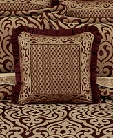 J Queen New York Renzo Embellished Decorative Pillow, 20" x 20"