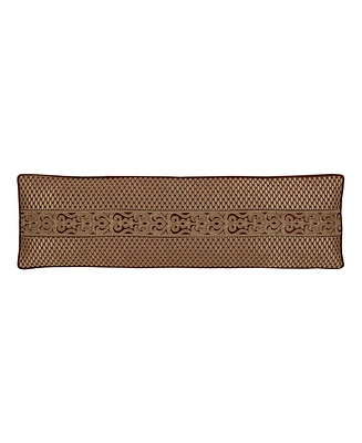 J Queen New York Renzo Bolster Decorative Pillow, 15" x 52"