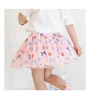 Sweet Wink Baby Girls Red, White, & Cute Tutu Skirt